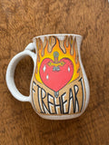 Fire heart Inspired Handled Mug Pre-order