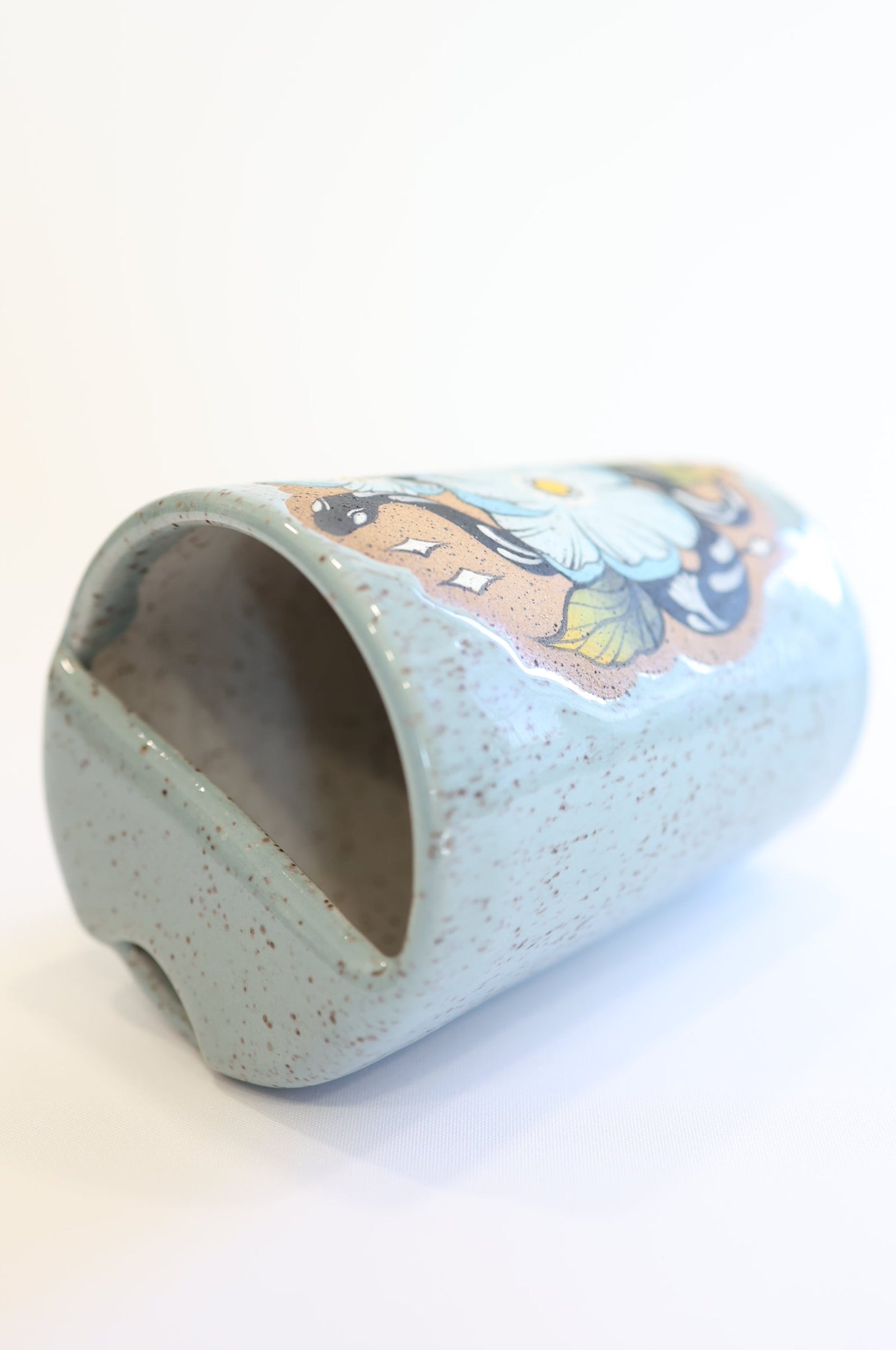 Floral Snake Travel Mug