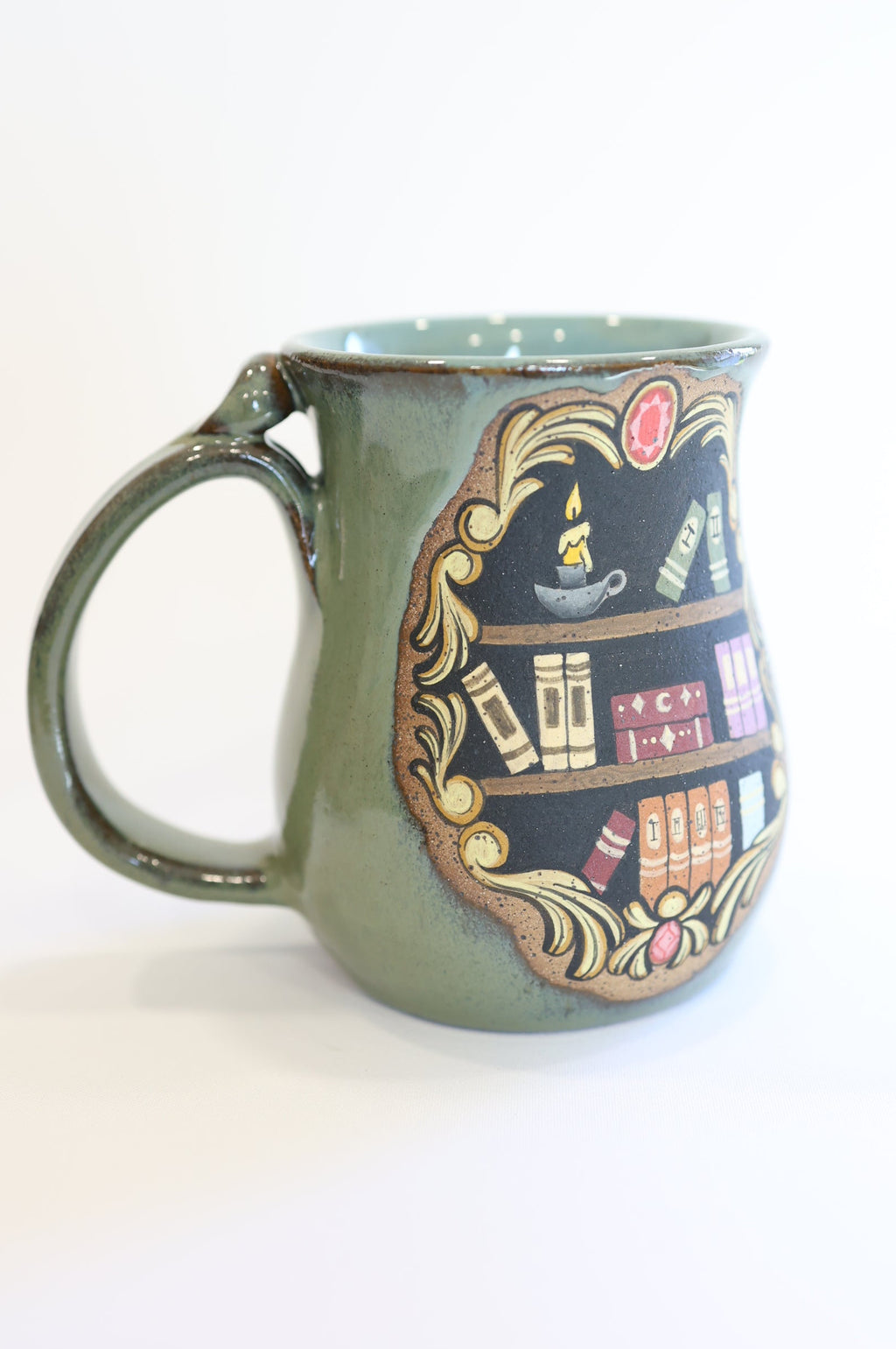 Bookshelf Mug
