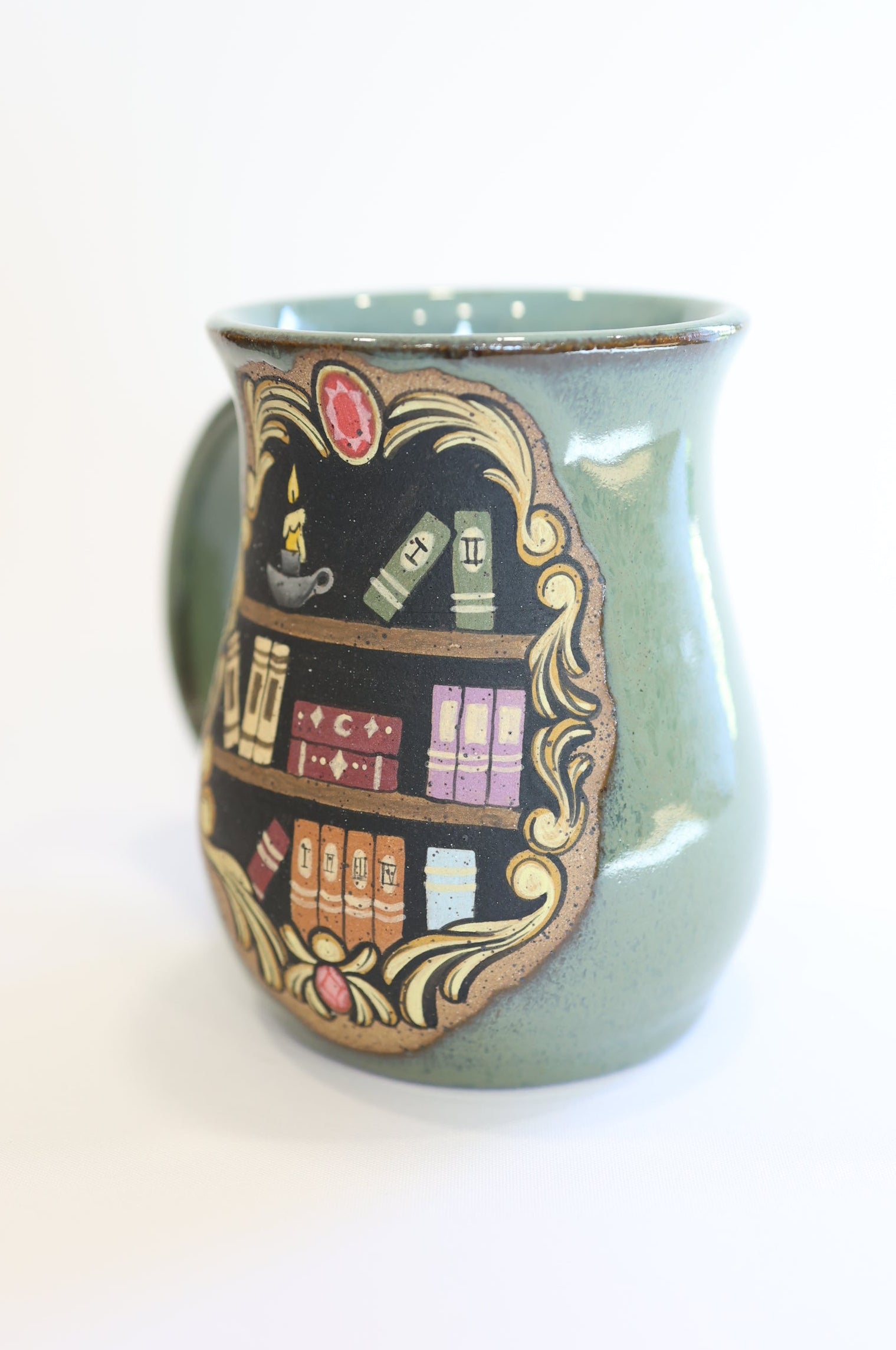 Bookshelf Mug