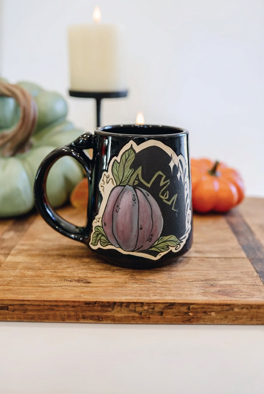Purple Pumpkin Mug