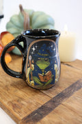 Wizard Frog with Spellbook