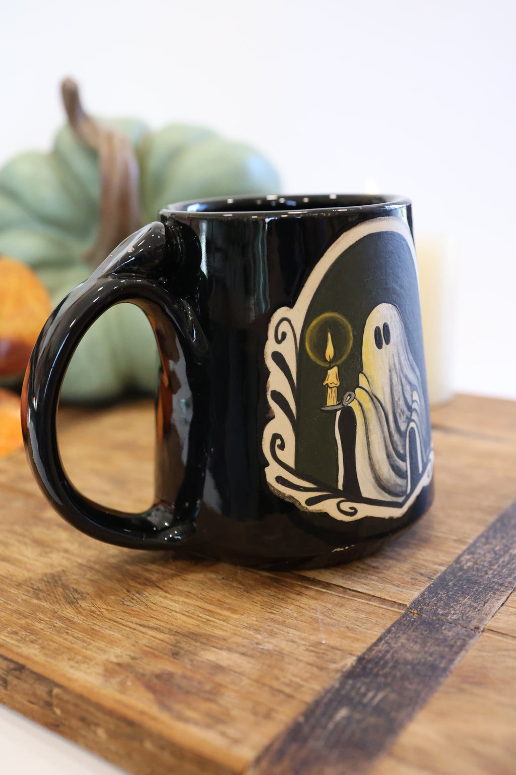 Candle Lit Ghost Mug