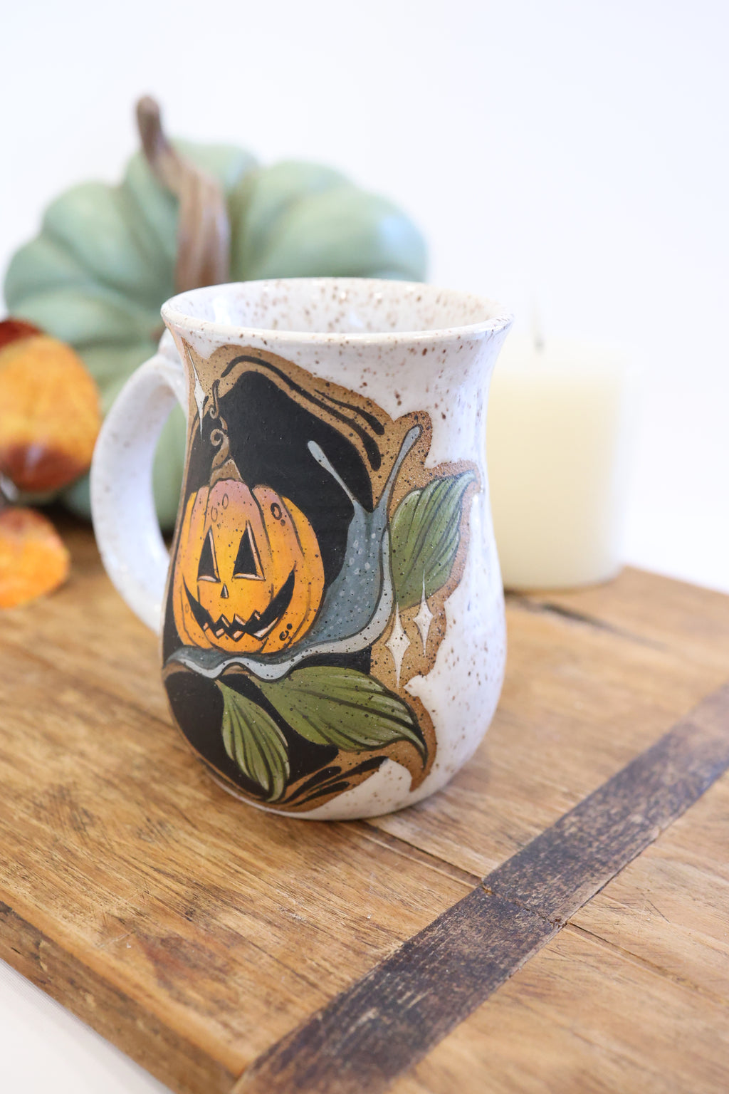 Spooky Snail Mug